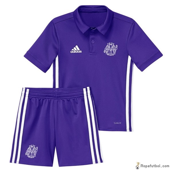 Camiseta Marsella Replica Tercera Ropa Niños 2017/18